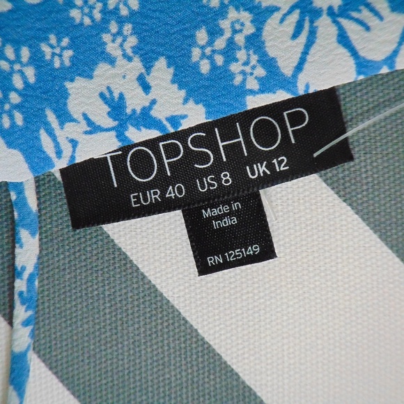 Topshop Cornflower Cutout Slipdress - Picture 5 of 7
